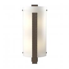 Hubbardton Forge 206729-SKT-05-BB0420 - Forged Vertical Bar Sconce