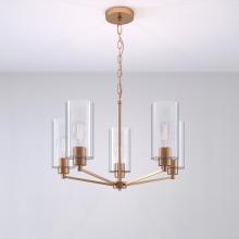 Millennium 9515-MG - Beverlly 5-Light Chandelier Ceiling Light Modern Gold