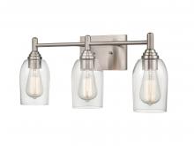 Millennium 4993-BN - Arlett 3-Light Vanity Brushed Nickel