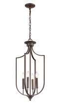 Millennium 9836-RBZ - 4-Light Pendant light Rubbed Bronze