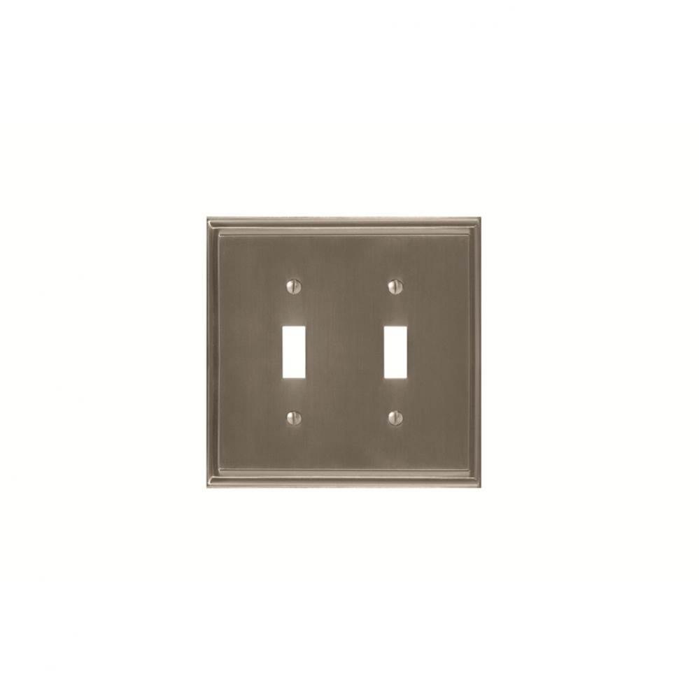 WALLPLATE-MULHOLLAND-2 TOGGLE-G10