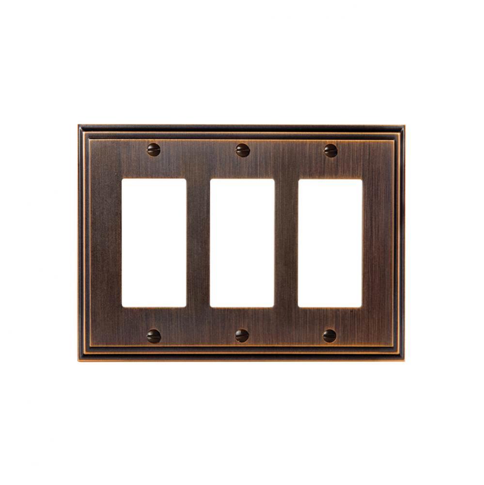 WALLPLATE-MULHOLLAND-3 ROCKER-ORB