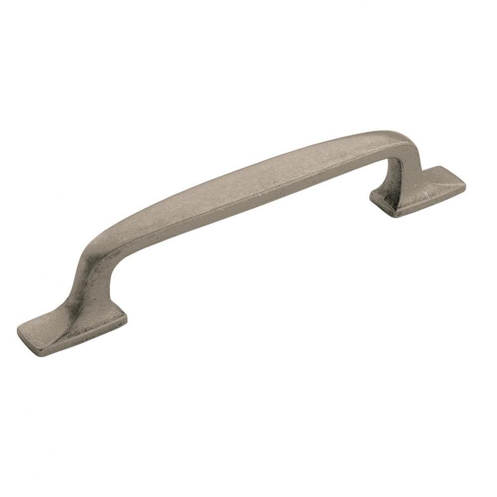 Highland Ridge 5-1/16 in (128 mm) Center-to-Center Aged Pewter Cabinet Pull