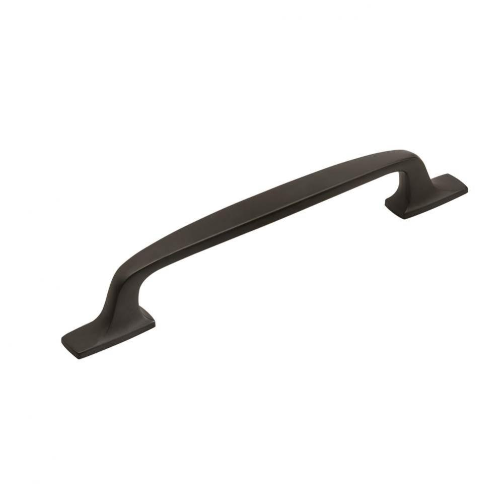 Highland Ridge 8 in (203 mm) Center-to-Center Black Bronze Appliance Pull