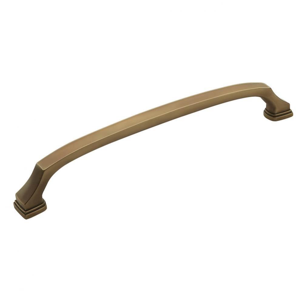 Revitalize 12 in (305 mm) Center-to-Center Gilded Bronze Appliance Pull