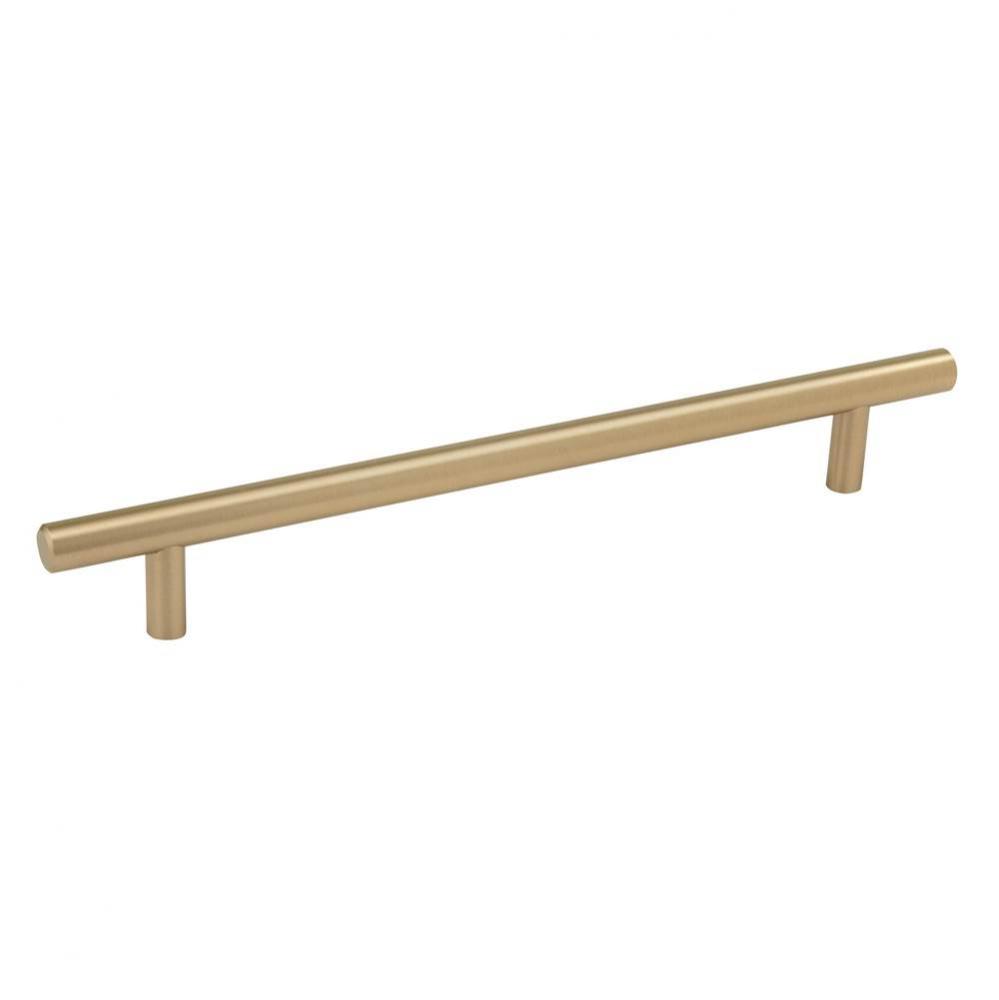 Bar Pulls 7-9/16 in (192 mm) Center-to-Center Golden Champagne Cabinet Pull