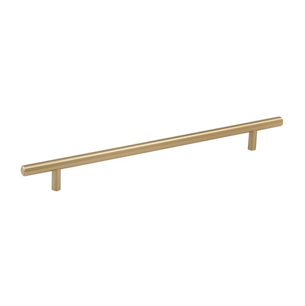 Bar Pulls 10-1/16 in (256 mm) Center-to-Center Golden Champagne Cabinet Pull