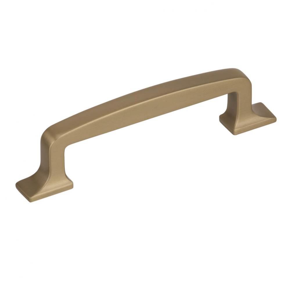 Westerly 3-3/4 in (96 mm) Center-to-Center Golden Champagne Cabinet Pull