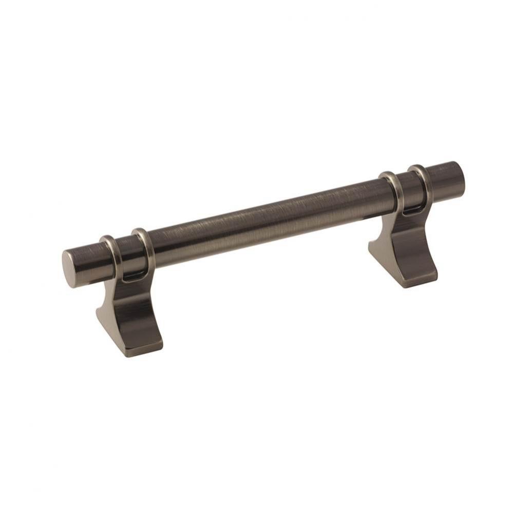 Davenport 3-3/4 in (96 mm) Center-to-Center Gunmetal Cabinet Pull