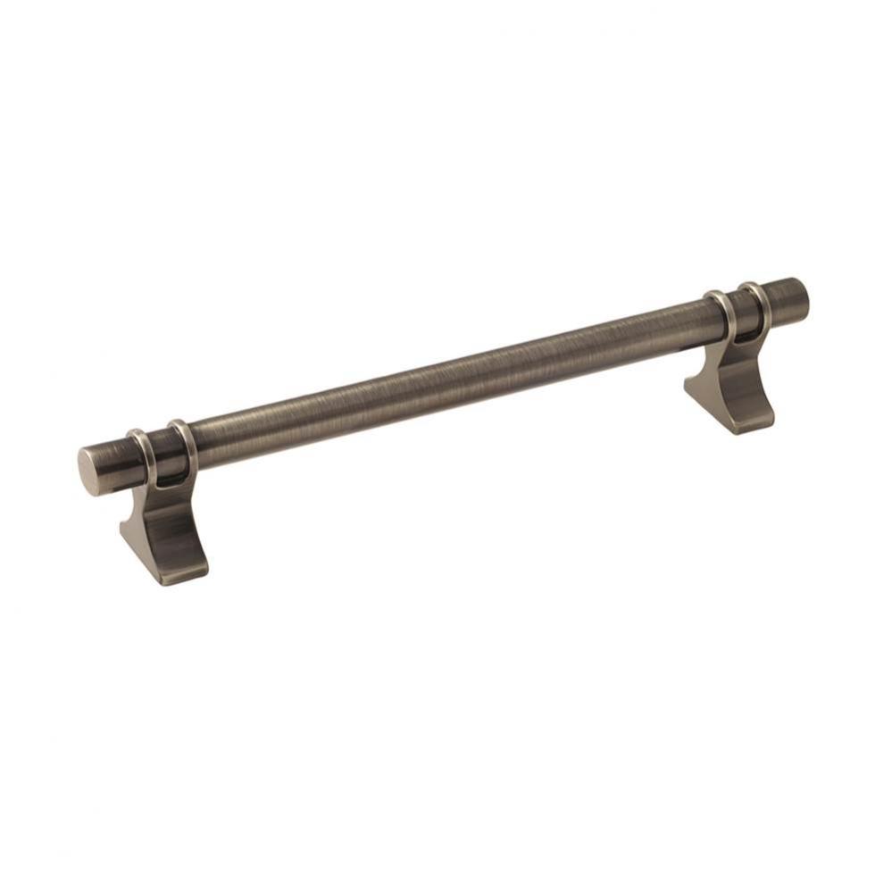 Davenport 6-5/16 in (160 mm) Center-to-Center Gunmetal Cabinet Pull