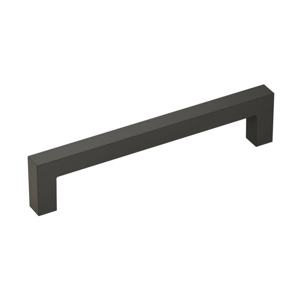 Monument 5-1/16 in (128 mm) Center-to-Center Matte Black Cabinet Pull