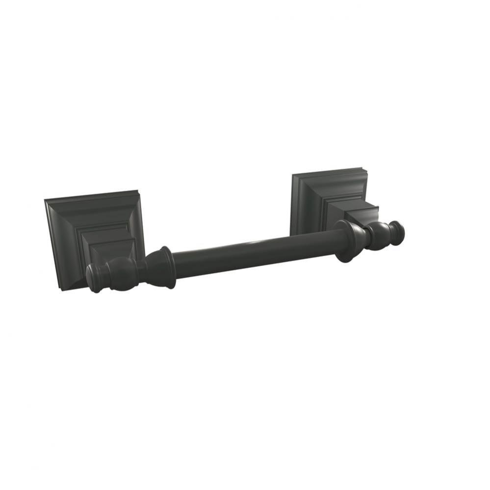 Markham Pivoting Double Post Tissue Roll Holder in Matte Black