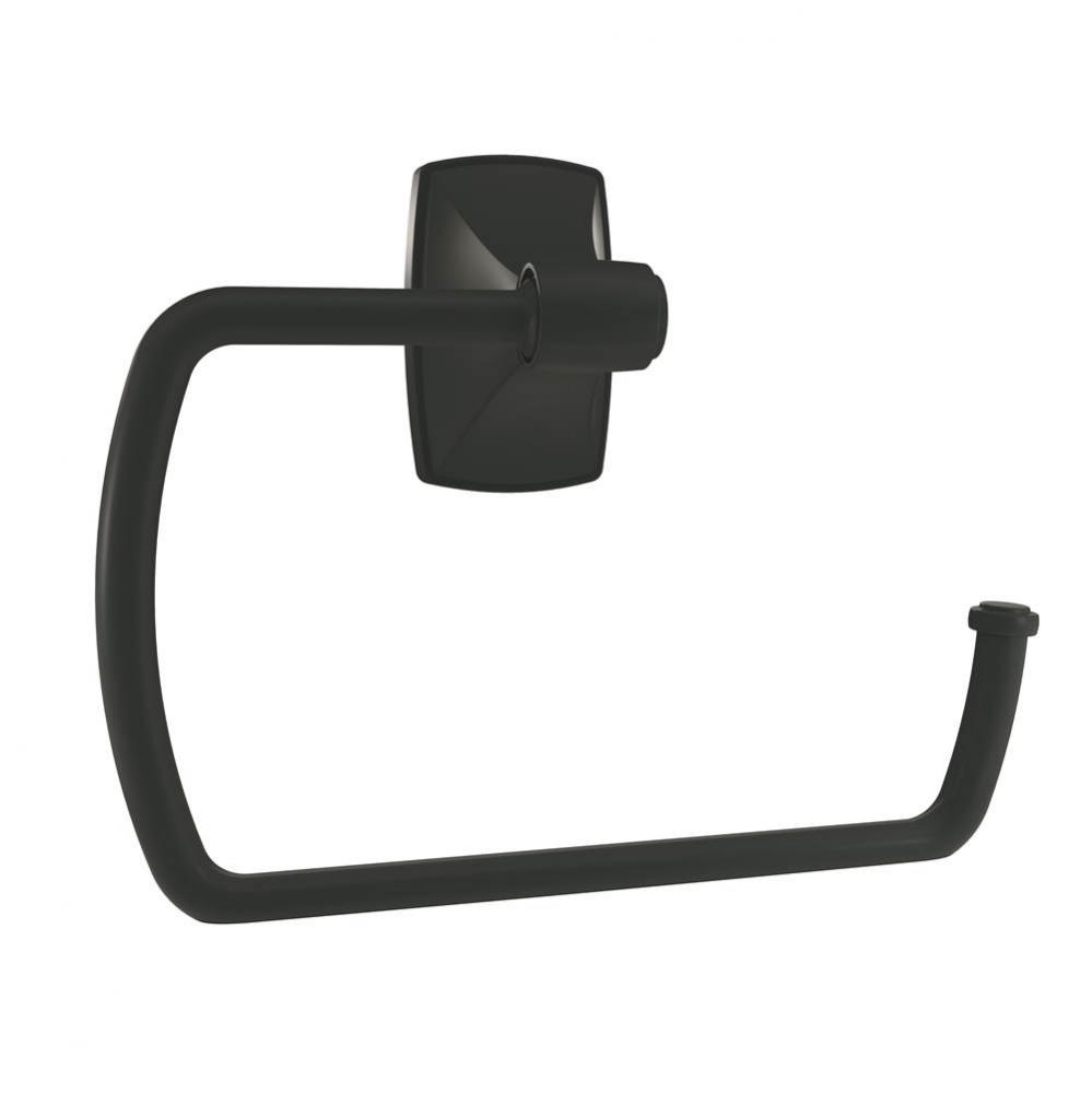 Clarendon 6-7/8 in (175 mm) Length Towel Ring in Matte Black