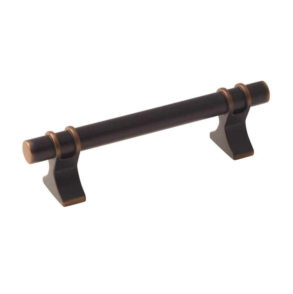 Davenport 3-3/4 in (96 mm) Center-to-Center Oil-Rubbed Bronze Cabinet Pull