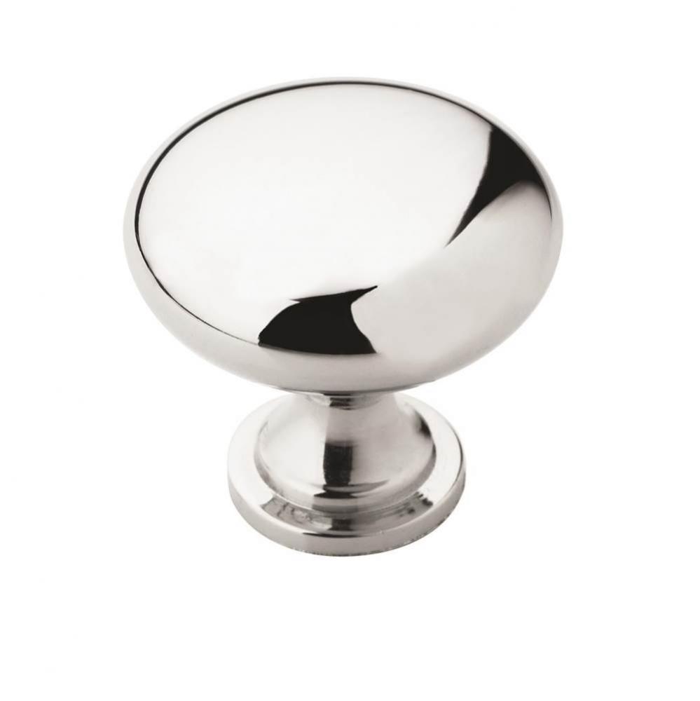 Allison Value 1-1/4 in (32 mm) Diameter Polished Chrome Cabinet Knob