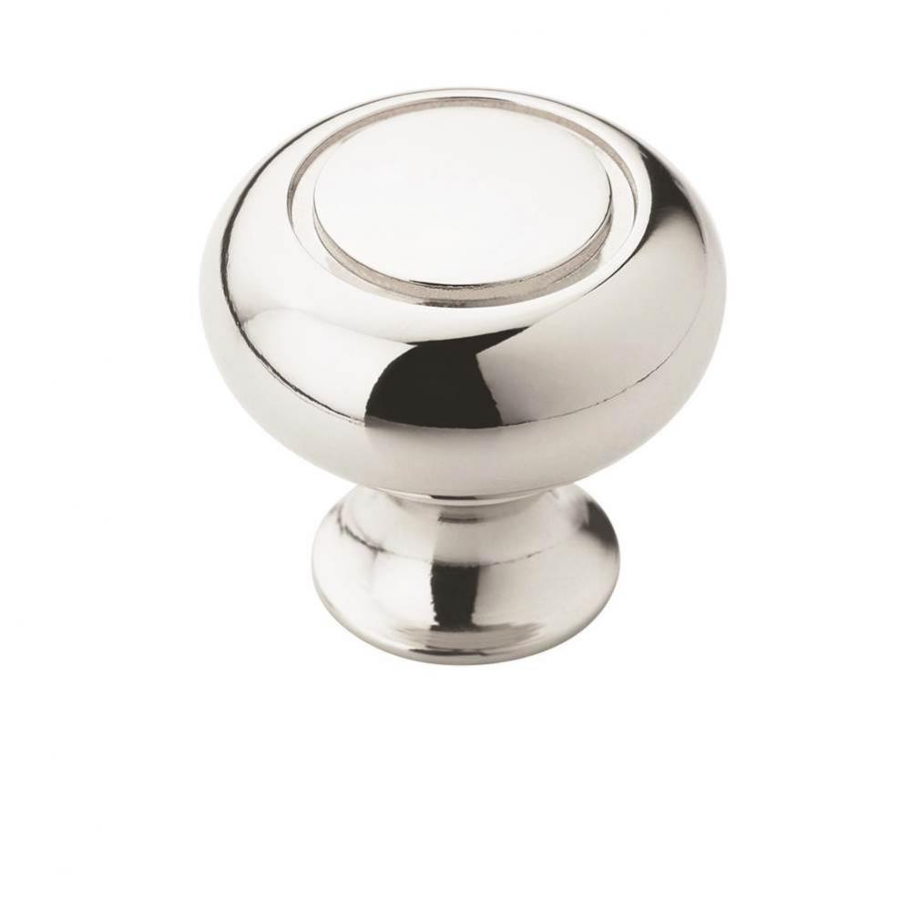 Allison Value 1-1/4 in (32 mm) Diameter Polished Chrome Cabinet Knob