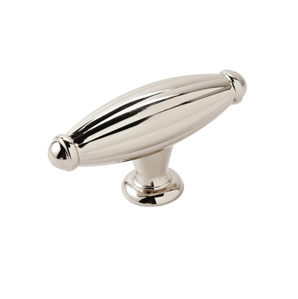 Blythe 2-5/8 in (67 mm) Length Polished Nickel Cabinet Knob