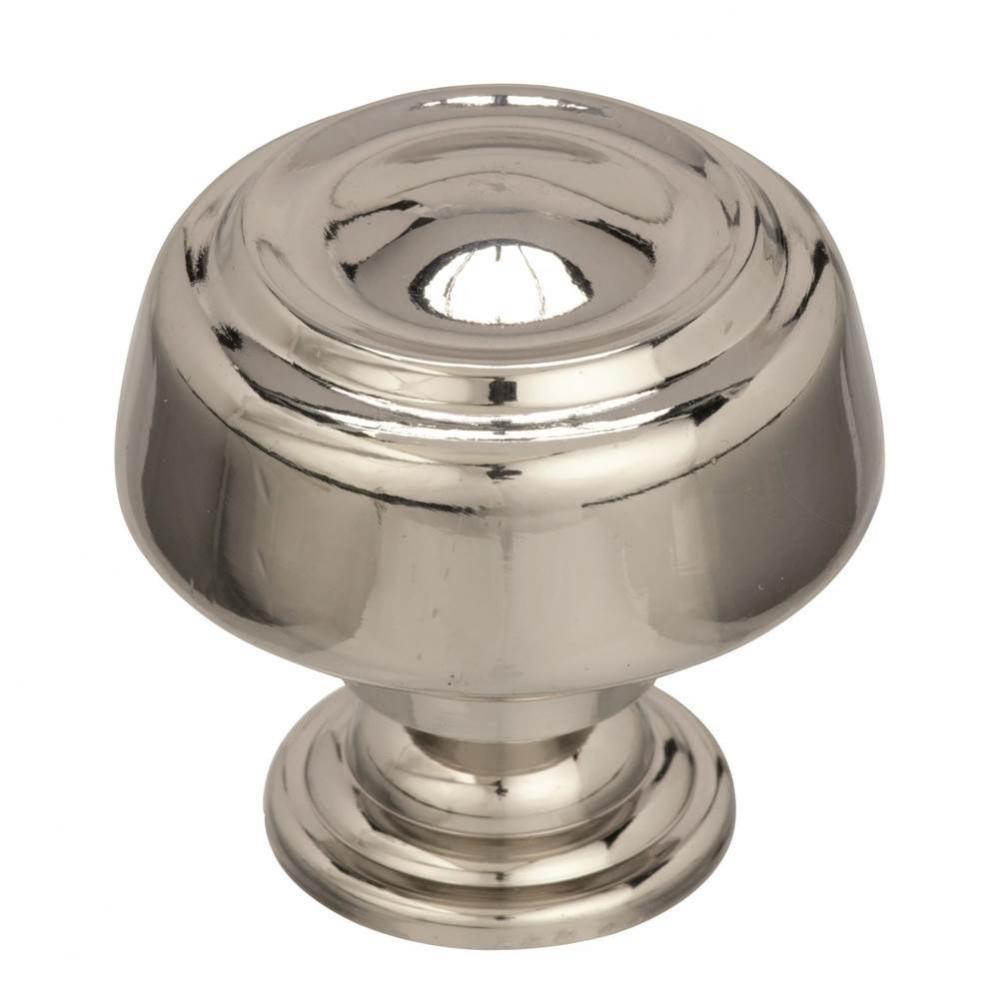 Kane 1-5/8 in (41 mm) Diameter Polished Nickel Cabinet Knob