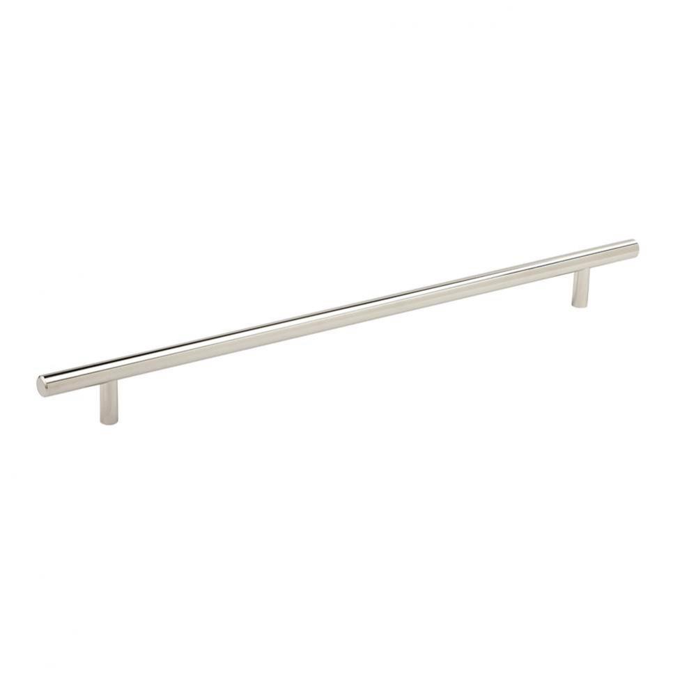 Bar Pulls 12-5/8 in (320 mm) Center-to-Center Polished Nickel Cabinet Pull