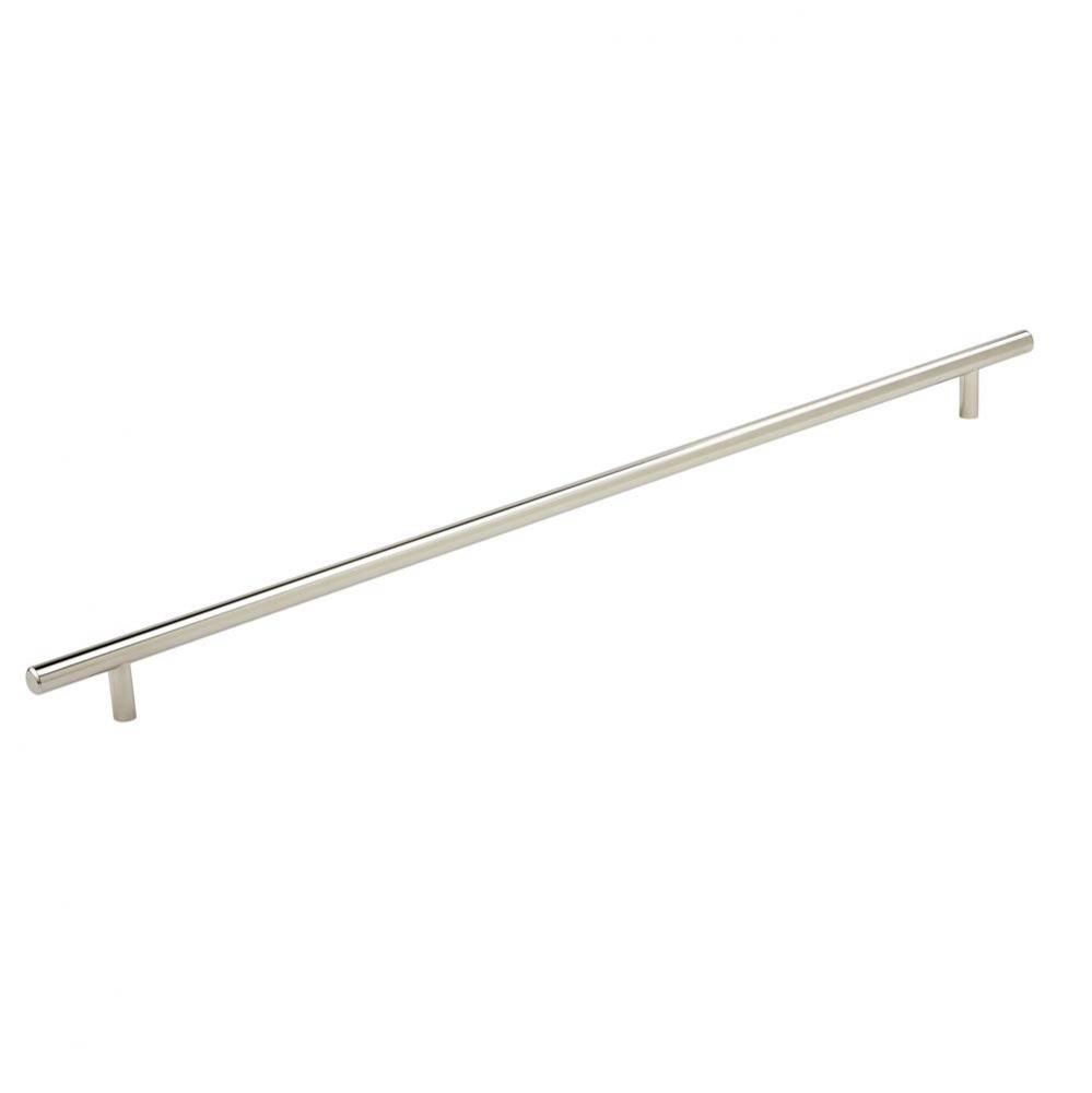 Bar Pulls 18-7/8 in (480 mm) Center-to-Center Polished Nickel Cabinet Pull