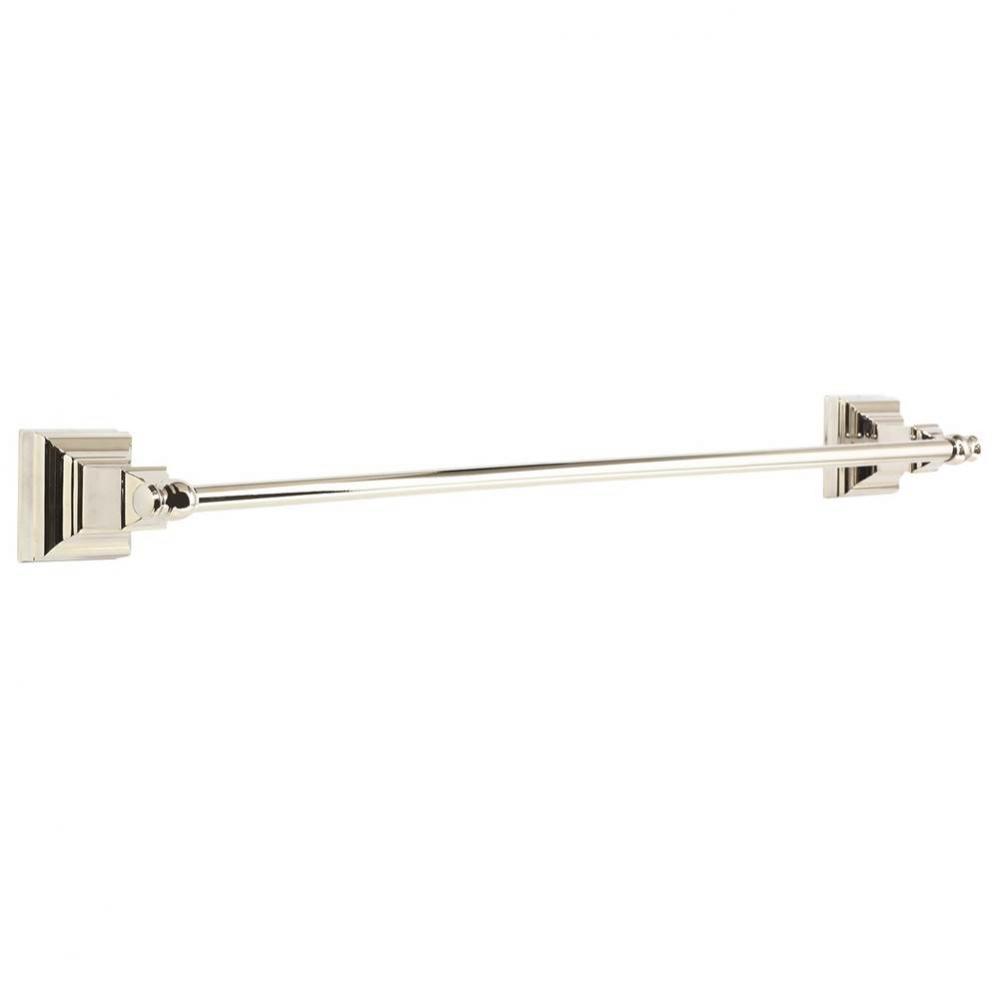 Markham 24 in (610 mm) Towel Bar in Polished Nickel