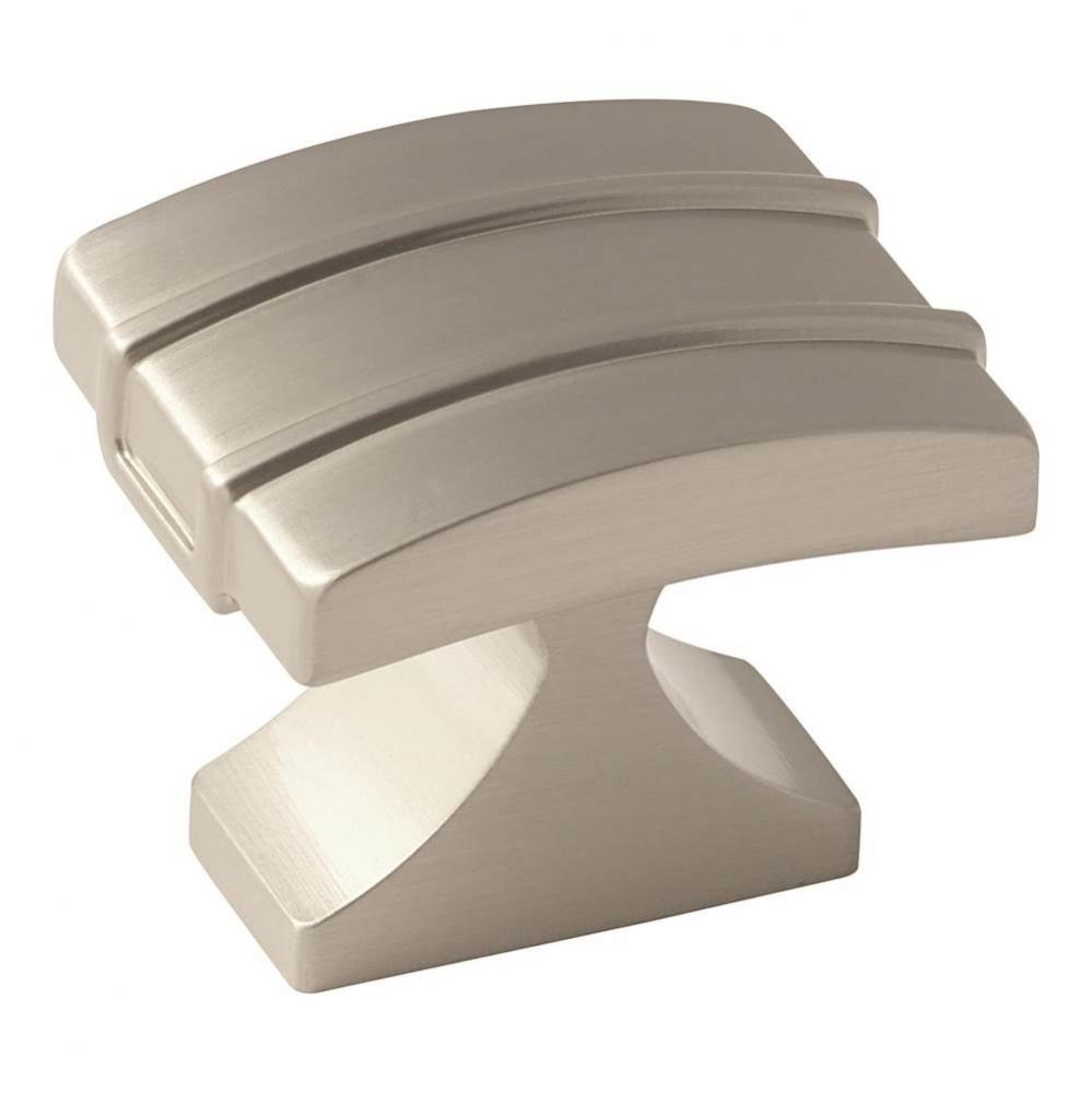 Davenport 1-1/2 in (38 mm) Length Satin Nickel Cabinet Knob