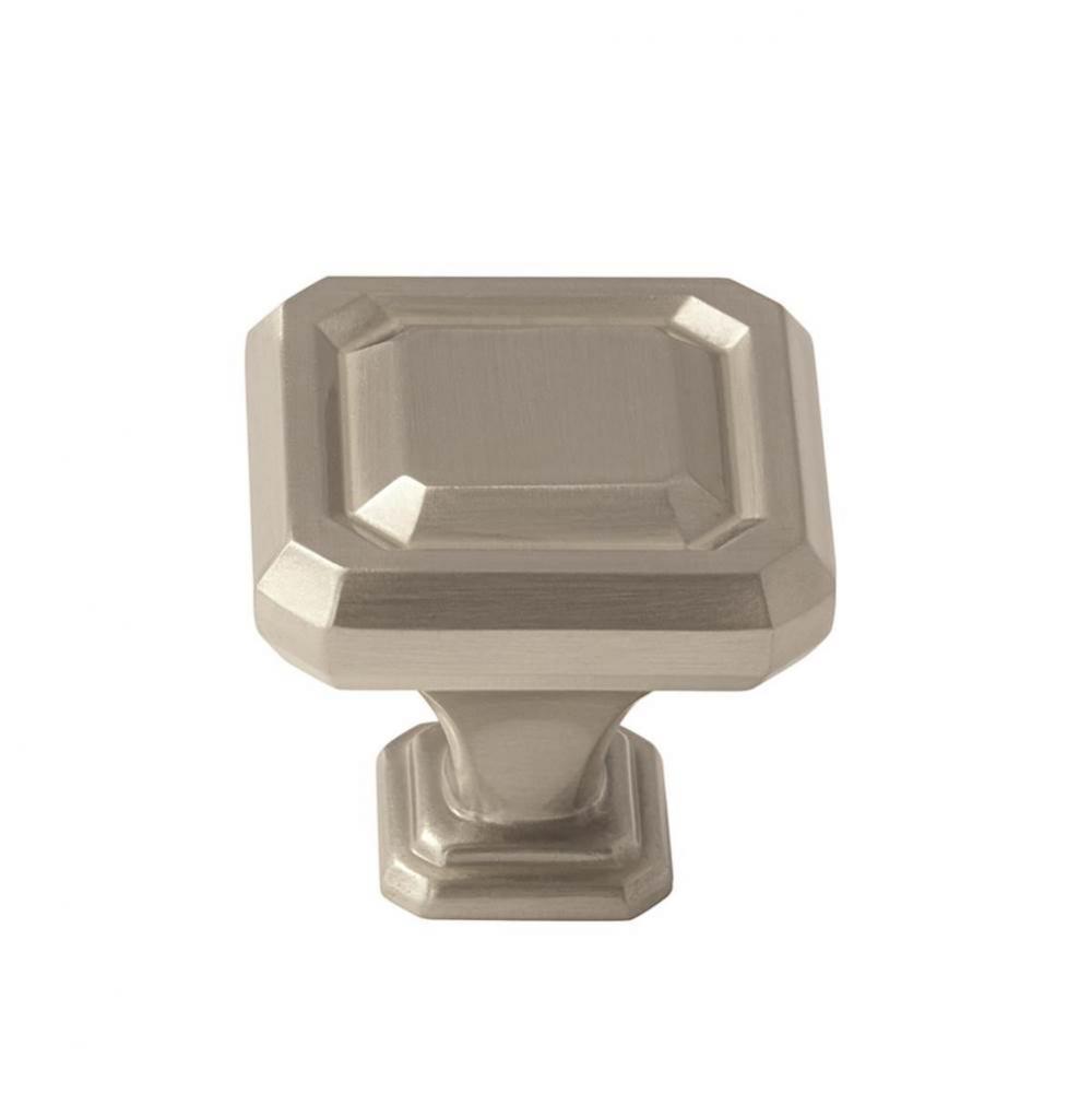 Wells 1-1/4 in (32 mm) Length Satin Nickel Cabinet Knob