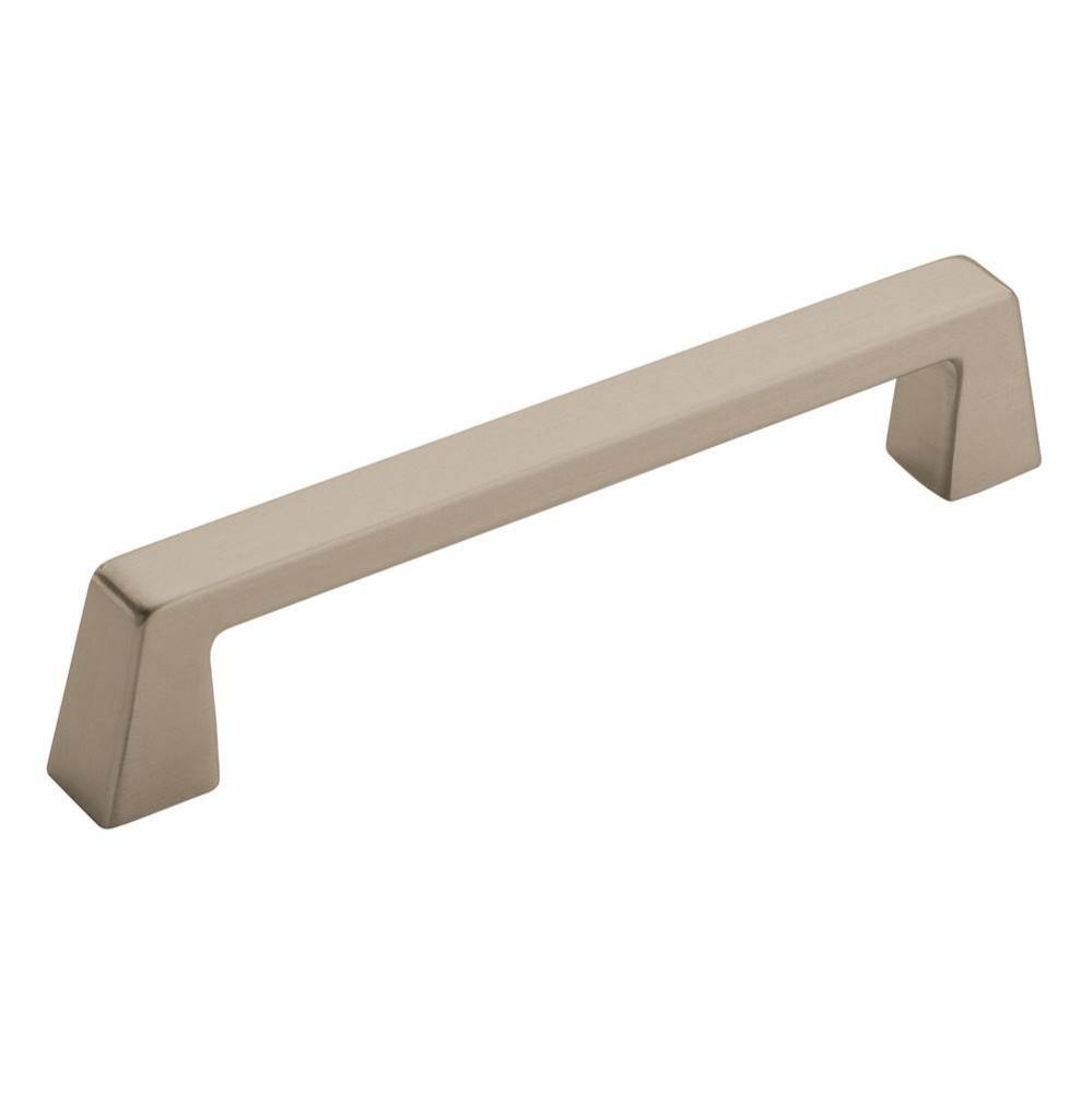 Blackrock 5-1/16 in (128 mm) Center-to-Center Satin Nickel Cabinet Pull