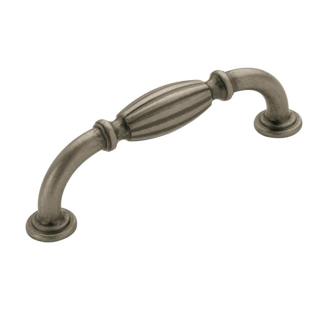 Blythe 3-3/4 in (96 mm) Center-to-Center Weathered Nickel Cabinet Pull