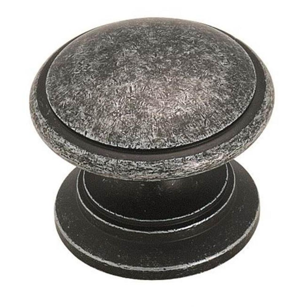 Brass Classics 1-1/4 in (32 mm) Diameter Wrought Iron Dark Cabinet Knob