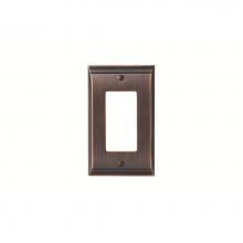 Amerock BP36504ORB - SWITCHPLATE-CANDLER-1 ROCKER-ORB