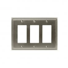 Amerock BP36520G10 - WALLPLATE-MULHOLLAND-3 ROCKER-G10