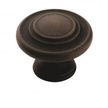 Amerock BP1586ART - Inspirations 1-5/16 in (33 mm) Diameter Antique Rust Cabinet Knob