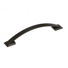 Amerock BP29364BBR - Candler 6-5/16 in (160 mm) Center-to-Center Black Bronze Cabinet Pull