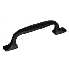 Amerock BP55316BBR - Highland Ridge 3 in (76 mm) Center-to-Center Black Bronze Cabinet Pull