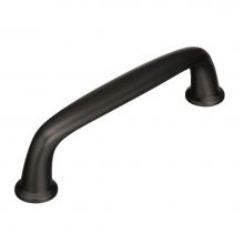 Amerock BP53702BBR - Kane 3-3/4 in (96 mm) Center-to-Center Black Bronze Cabinet Pull