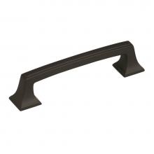 Amerock BP53031BBR - Mulholland 3-3/4 in (96 mm) Center-to-Center Black Bronze Cabinet Pull