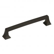 Amerock BP53530BBR - Mulholland 6-5/16 in (160 mm) Center-to-Center Black Bronze Cabinet Pull