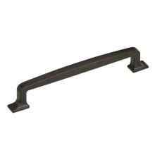 Amerock BP53722BBR - Westerly 6-5/16 in (160 mm) Center-to-Center Black Bronze Cabinet Pull