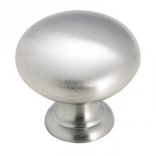 Amerock BP1950H26D - Brass Classics 1-1/4 in (32 mm) Diameter Brushed Chrome Cabinet Knob