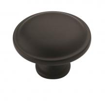 Amerock BP53015FB - Allison Value 1-1/4 in (32 mm) Diameter Flat Black Cabinet Knob