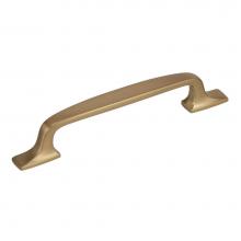 Amerock BP55319BBZ - Highland Ridge 5-1/16 in (128 mm) Center-to-Center Golden Champagne Cabinet Pull