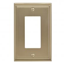 Amerock BP36518BBZ - Mulholland 1 Rocker Golden Champagne Wall Plate