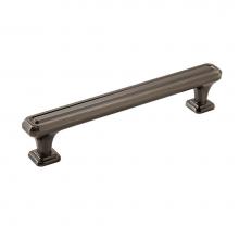 Amerock BP36550GM - Wells 6-5/16 in (160 mm) Center-to-Center Gunmetal Cabinet Pull