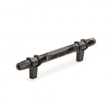 Amerock BP36648MBKBBR - Carrione 3-3/4 in (96 mm) Center-to-Center Marble Black/Black Bronze Cabinet Pull