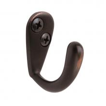 Amerock H55440ORB - Single Prong Oil-Rubbed Bronze Robe Hook