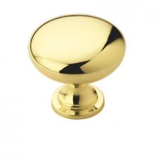 Amerock BP530053 - Allison Value 1-1/4 in (32 mm) Diameter Polished Brass Cabinet Knob