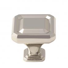 Amerock BP36547PN - Wells 1-1/2 in (38 mm) Length Polished Nickel Cabinet Knob