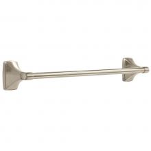 Amerock BH26503G10 - Clarendon 18 in (457 mm) Towel Bar in Satin Nickel