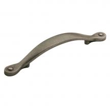 Amerock BP1587WN - Inspirations 3-3/4 in (96 mm) Center-to-Center Weathered Nickel Cabinet Pull